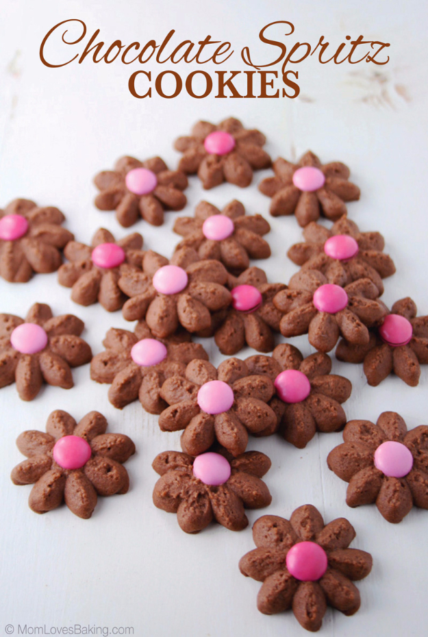 DIY Valentines Day Cookies - Chocolate Spritz Cookies - Easy Cookie Recipes and Recipe Ideas for Valentines Day - Cute DIY Decorated Cookies for Kids, Homemade Box Cookies and Bouquet Ideas - Sugar Cookie Icing Tutorials With Step by Step Instructions - Quick, Cheap Valentine Gift Ideas for Him and Her http://diyjoy.com/diy-valentines-day-cookie-recipes