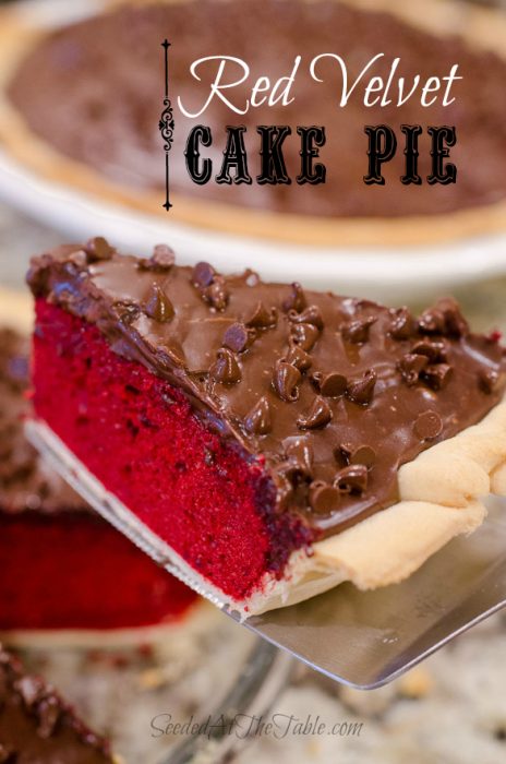 Red Velvet Cake Pie