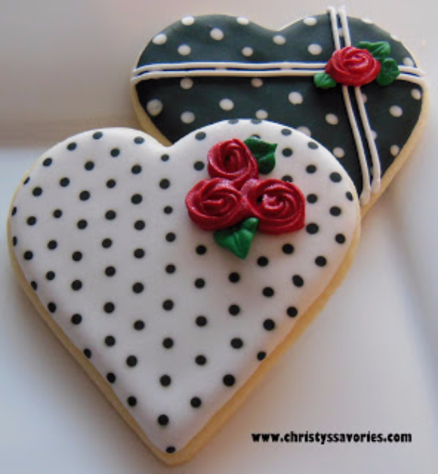 DIY Valentines Day Cookies - Valentine