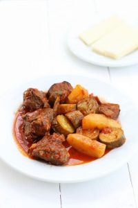 Beef Stew With Summer Vegetables