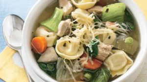 Chicken and Vegetable Tortellini Stew