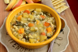 Crock Pot Chicken & Barley Vegetable Stew