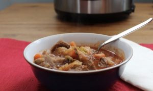 Hearty Beef and Vegetable Stew in the Instant Pot 