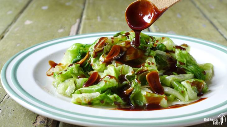 Iceberg lettuce With Oyster Sauce