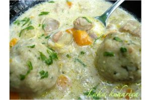 Meat and Vegetable Stew With Parsley Dumplings