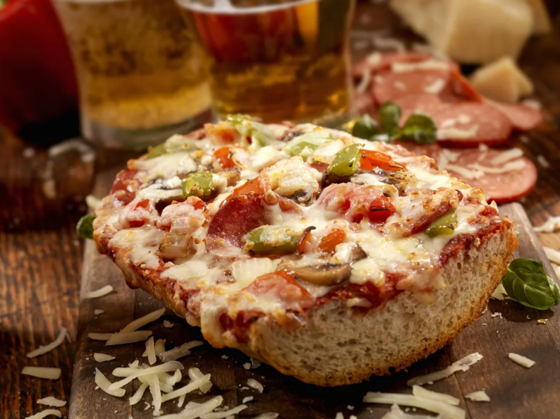 Meatloaf French Bread Pizza