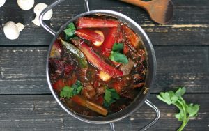 Mushroom and Root Vegetable Stew