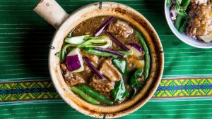 Pork, Vegetable, and Tamarind Stew