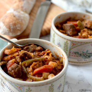 Rustic Italian Vegetable Beef Stew
