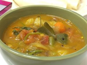 Spicy Mixed Vegetable Stew with Pigeon Pea