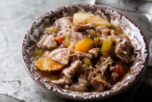 Turkey Stew with Root Vegetables 