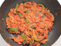 Veg Kolhapuri Recipe - Spicy Authetic Maharashtrian Curry with Mixed Vegetables 4