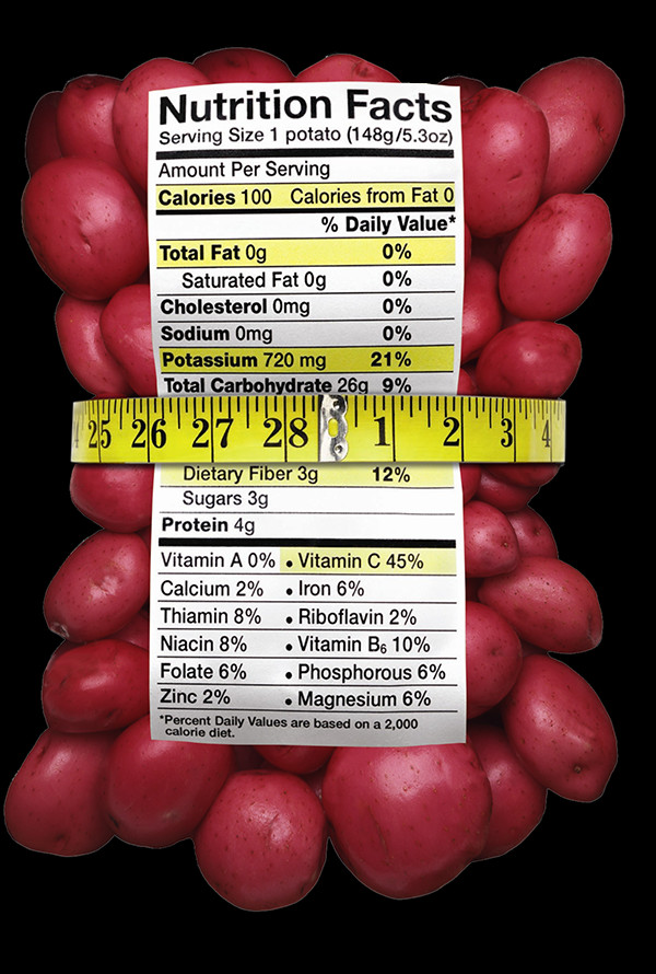 1 Potato Calories
 Naturally Healthy Nutrition Wallace FarmsWallace Farms