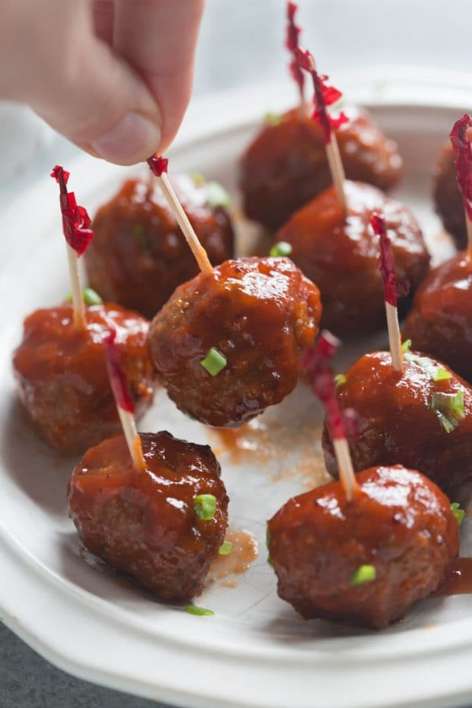 14 Easy Slow Cooker Appetizers
 Slow Cooker Cranberry BBQ Meatballs Tastes Better From