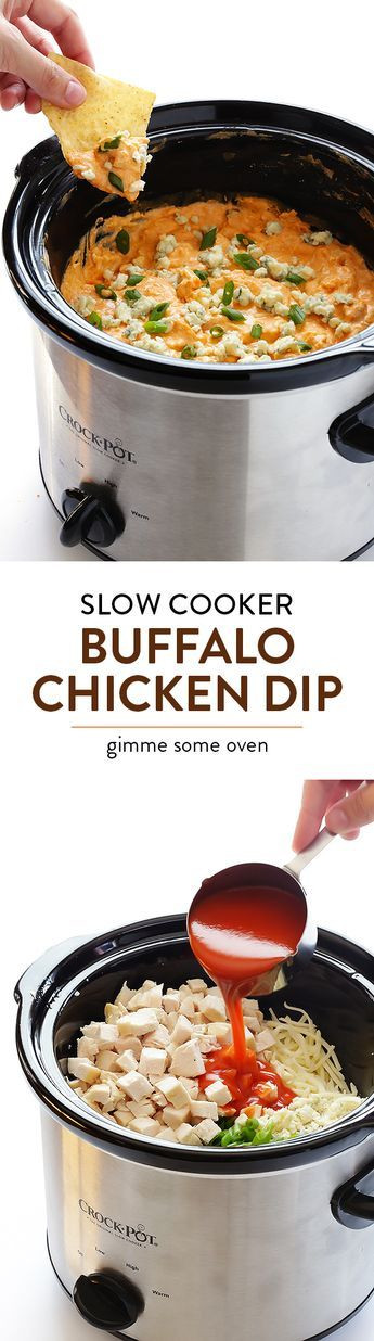 14 Easy Slow Cooker Appetizers
 Best 25 Crockpot buffalo chicken dip ideas on Pinterest