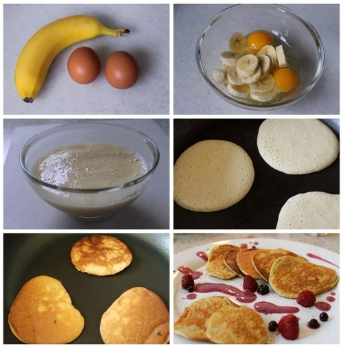 2 Ingredient Pancakes
 2 ingre nt Natural Pancakes Recipe AllDayChic