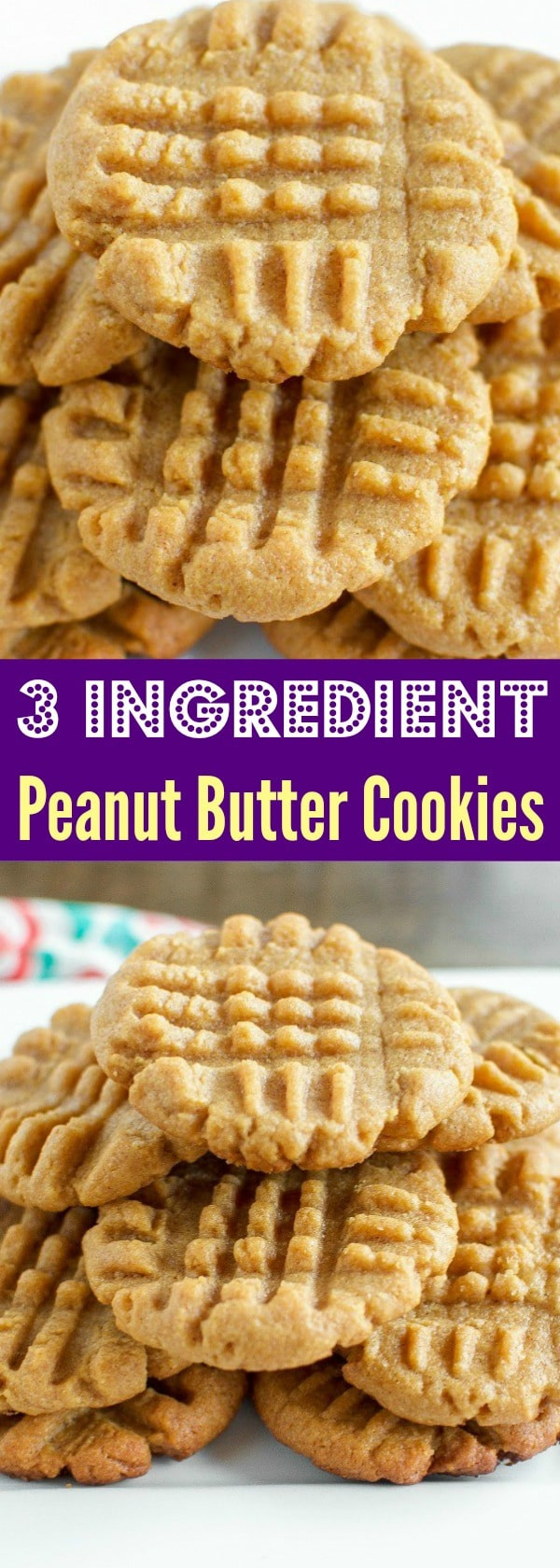 2 Ingredient Peanut Butter Cookies
 3 Ingre nt Peanut Butter Cookies Gluten Free Back