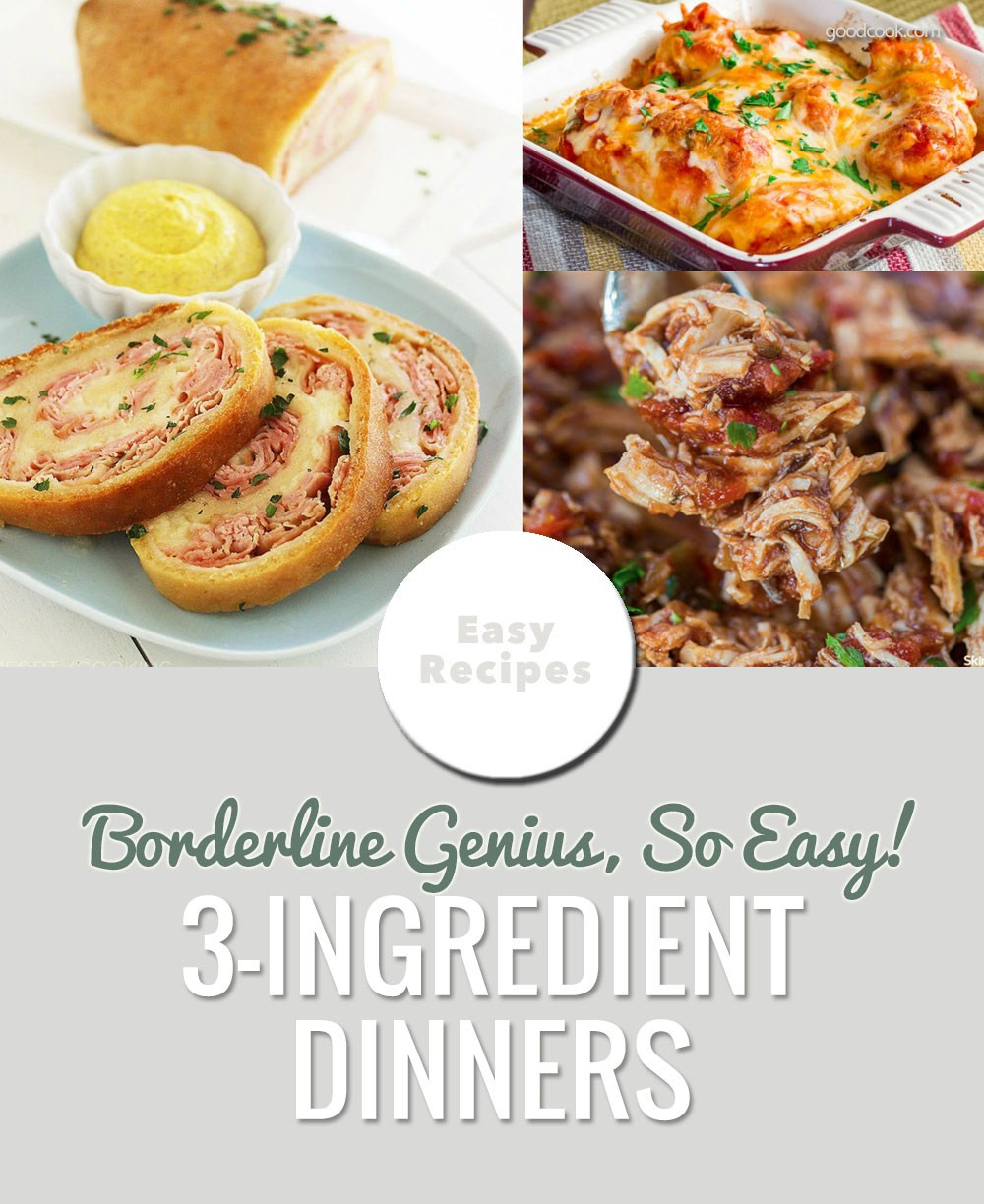 3 Ingredient Dinners
 3 Ingre nt Dinners That Will Change Your Life Everyday