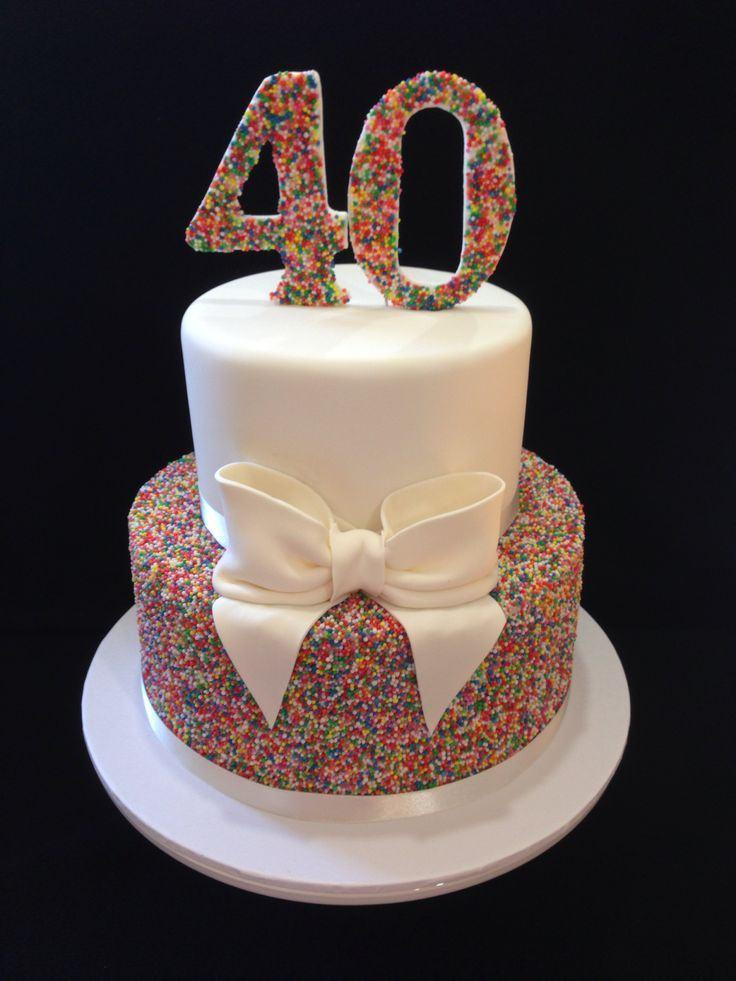 40Th Birthday Cake
 40th Birthday Cake Ideas Female A Birthday Cake