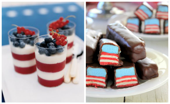 4Th Of July Dessert
 Red White Blue Desserts 4th of July Ideas