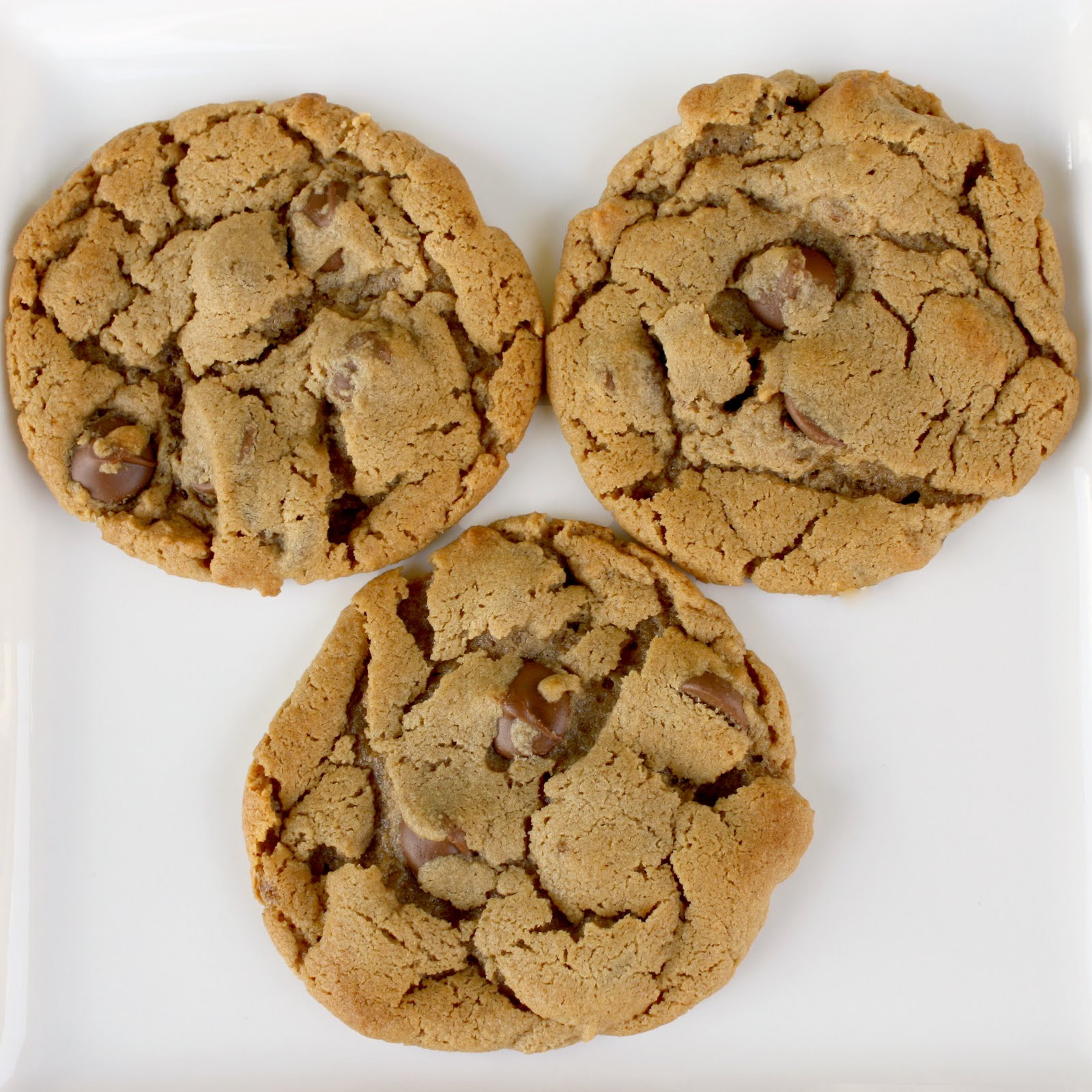 5 Ingredient Chocolate Chip Cookies
 5 Ingre nt Peanut Butter Chocolate Chip Cookies The