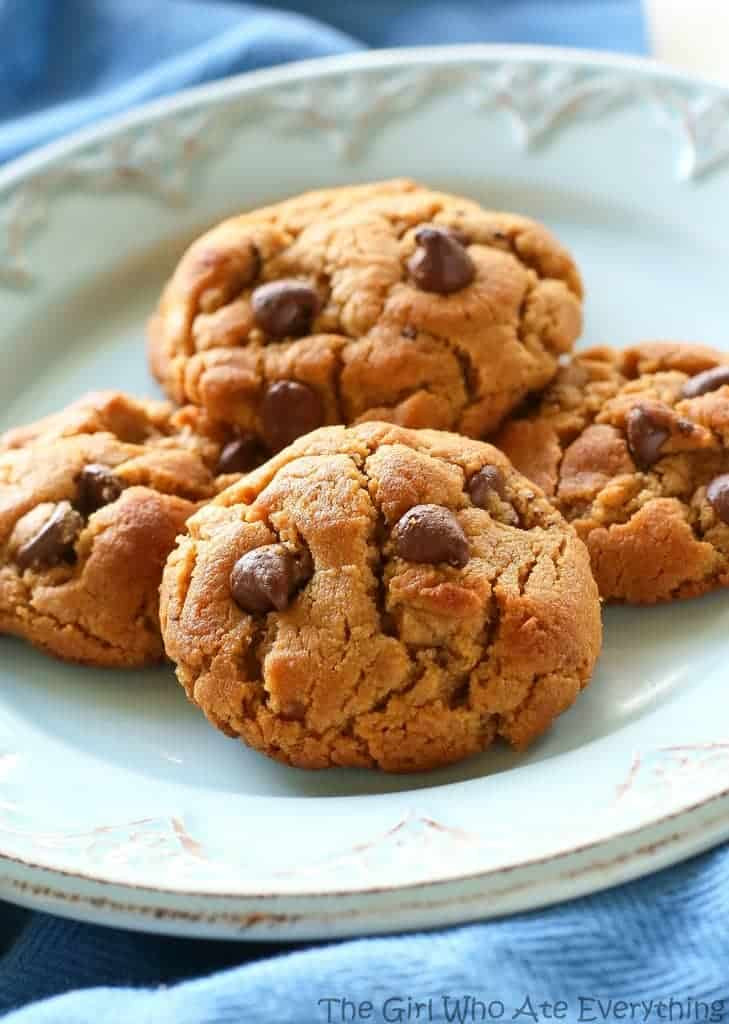 5 Ingredient Chocolate Chip Cookies
 5 Ingre nt Peanut Butter Chocolate Chip Cookies The