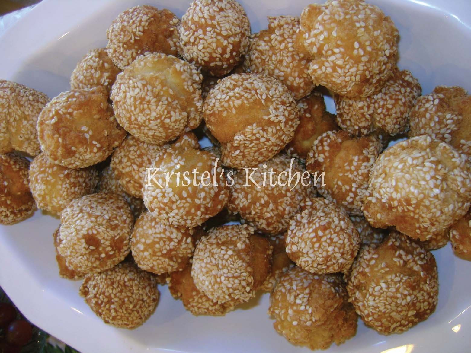 52 Filipino Desserts Recipes
 Kristel s Kitchen Binangkal Sesame Seed Balls