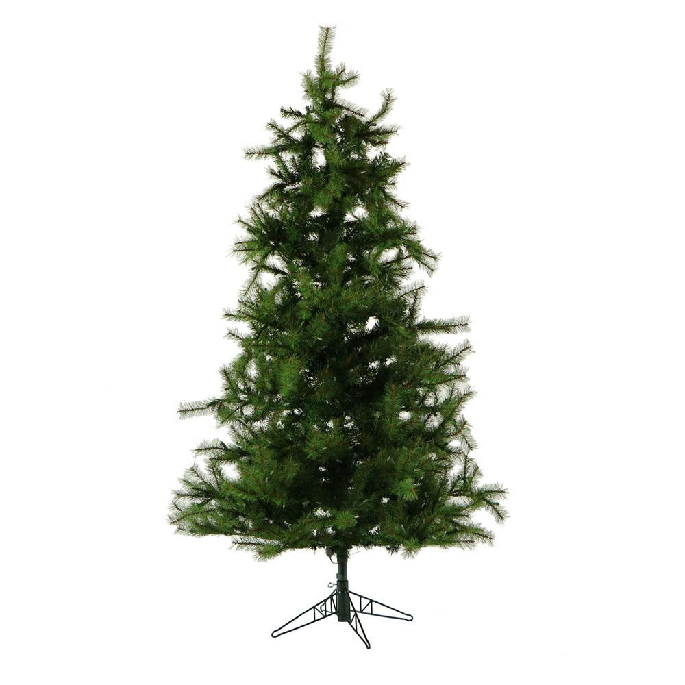 6.5 Ft. Verde Spruce Artificial Christmas Tree With 400 Clear Lights, Greens
 Home Accents Holiday 7 5 ft Unlit Wesley Mixed Spruce