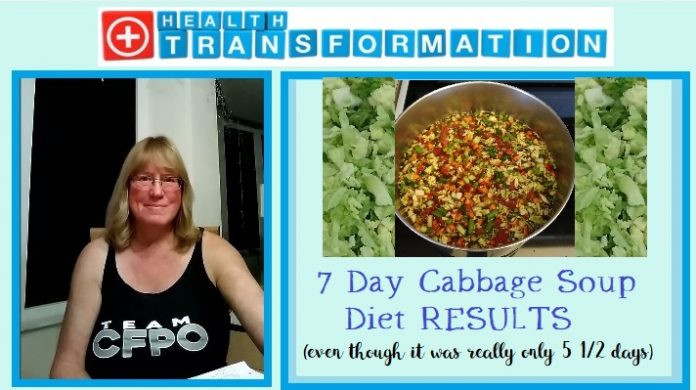 7 Day Cabbage Soup Diet
 My 7 Day Cabbage Soup Diet Results