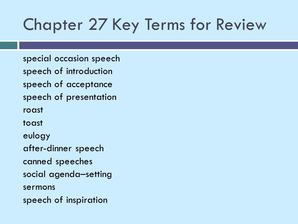 After Dinner Speech
 A SPEAKER’S GUIDEBOOK 4TH EDITION CHAPTER ppt video online