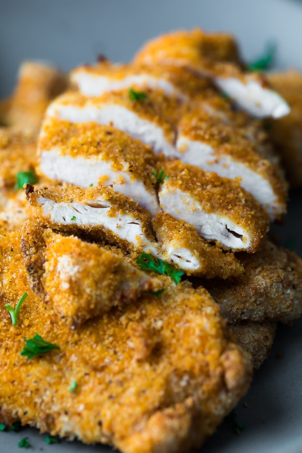 Air Fried Chicken Breast
 Easy Breaded Air Fryer Chicken Breast