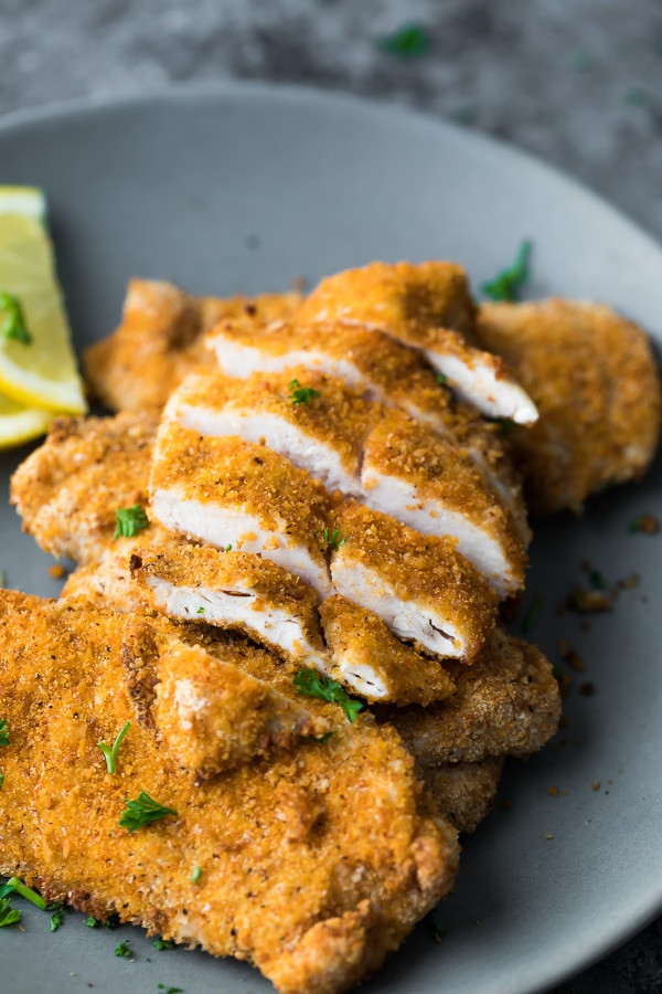 Air Fried Chicken Breast
 Easy Breaded Air Fryer Chicken Breast