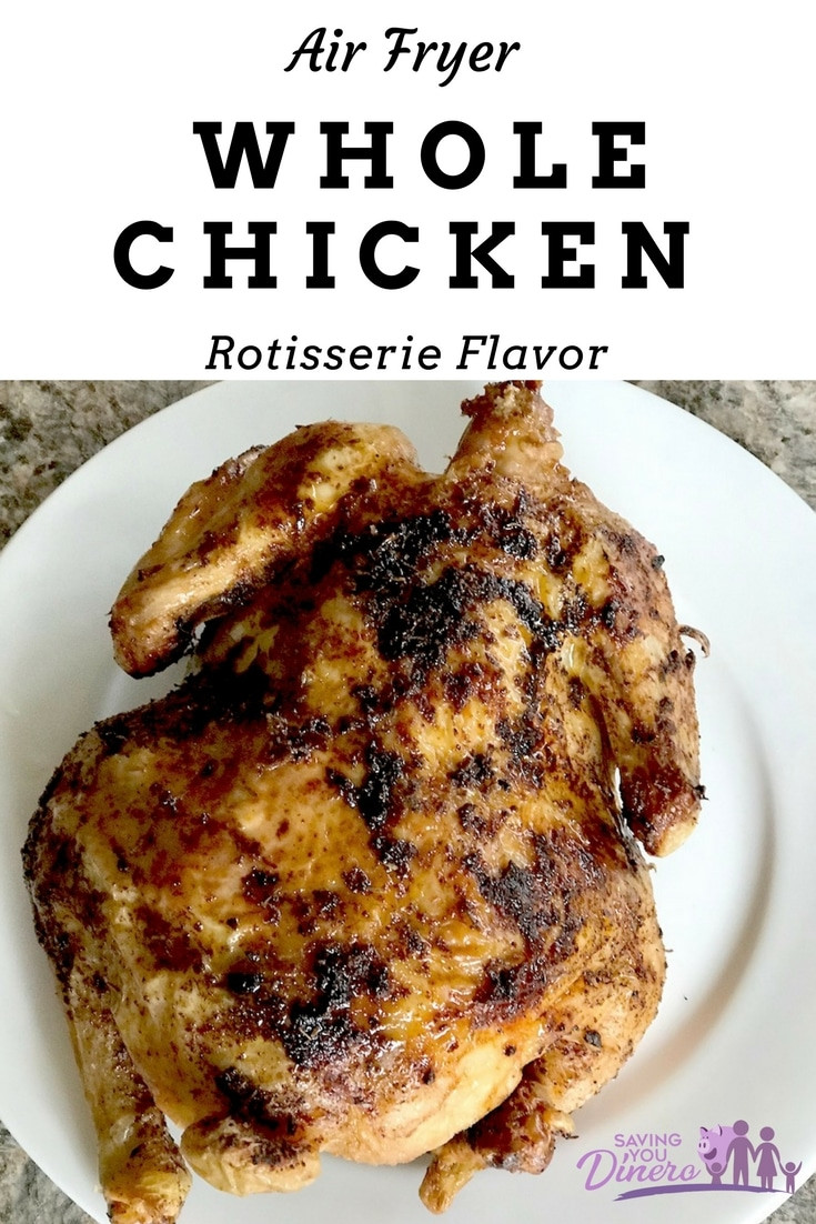 Air Fry Whole Chicken
 Air Fryer Whole Chicken Recipe Also Includes Slow Cooker