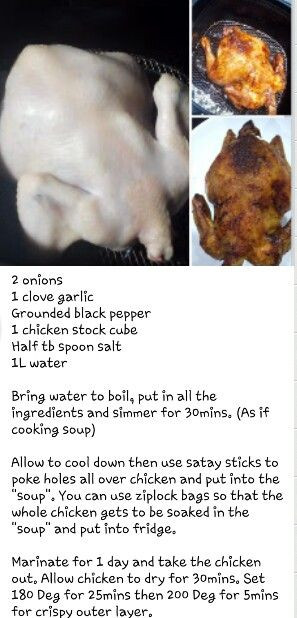 Air Fry Whole Chicken
 Whole chickens Chicken and Roasts on Pinterest