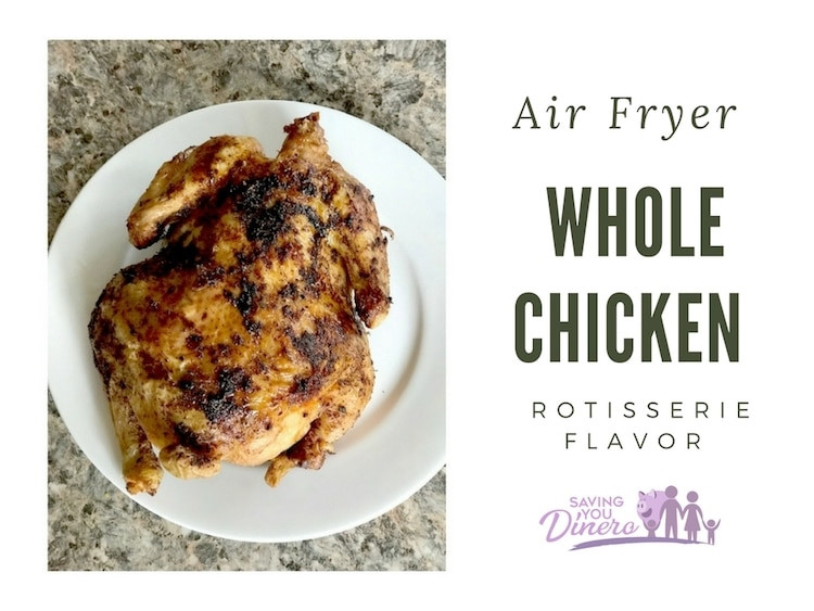 Air Fry Whole Chicken
 Air Fryer Whole Chicken Recipe Also Includes Slow Cooker