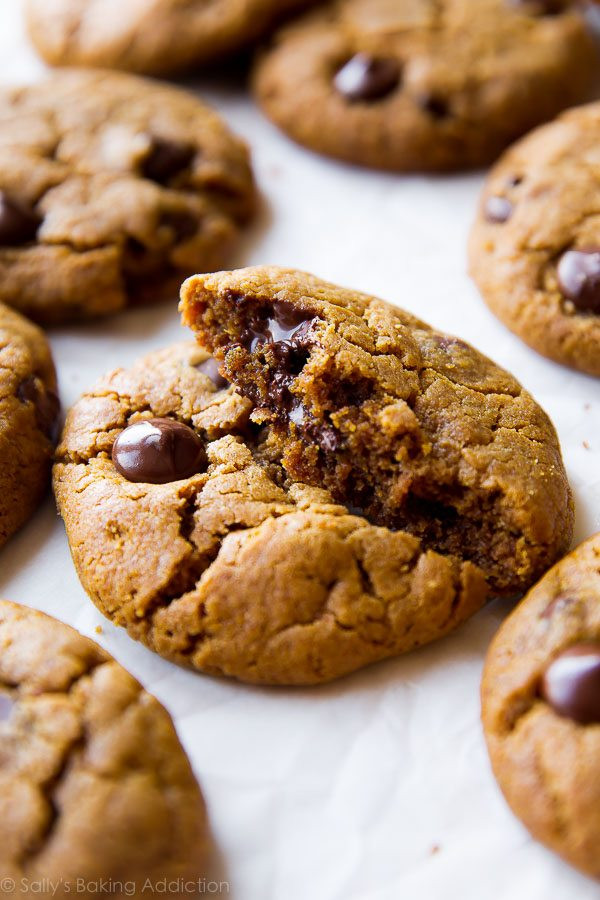 Almond Butter Chocolate Chip Cookies
 Almond Butter Chocolate Chip Cookies Sallys Baking Addiction