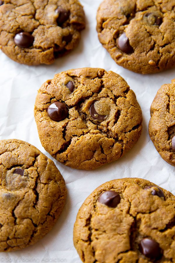 Almond Butter Chocolate Chip Cookies
 Almond Butter Chocolate Chip Cookies Sallys Baking Addiction