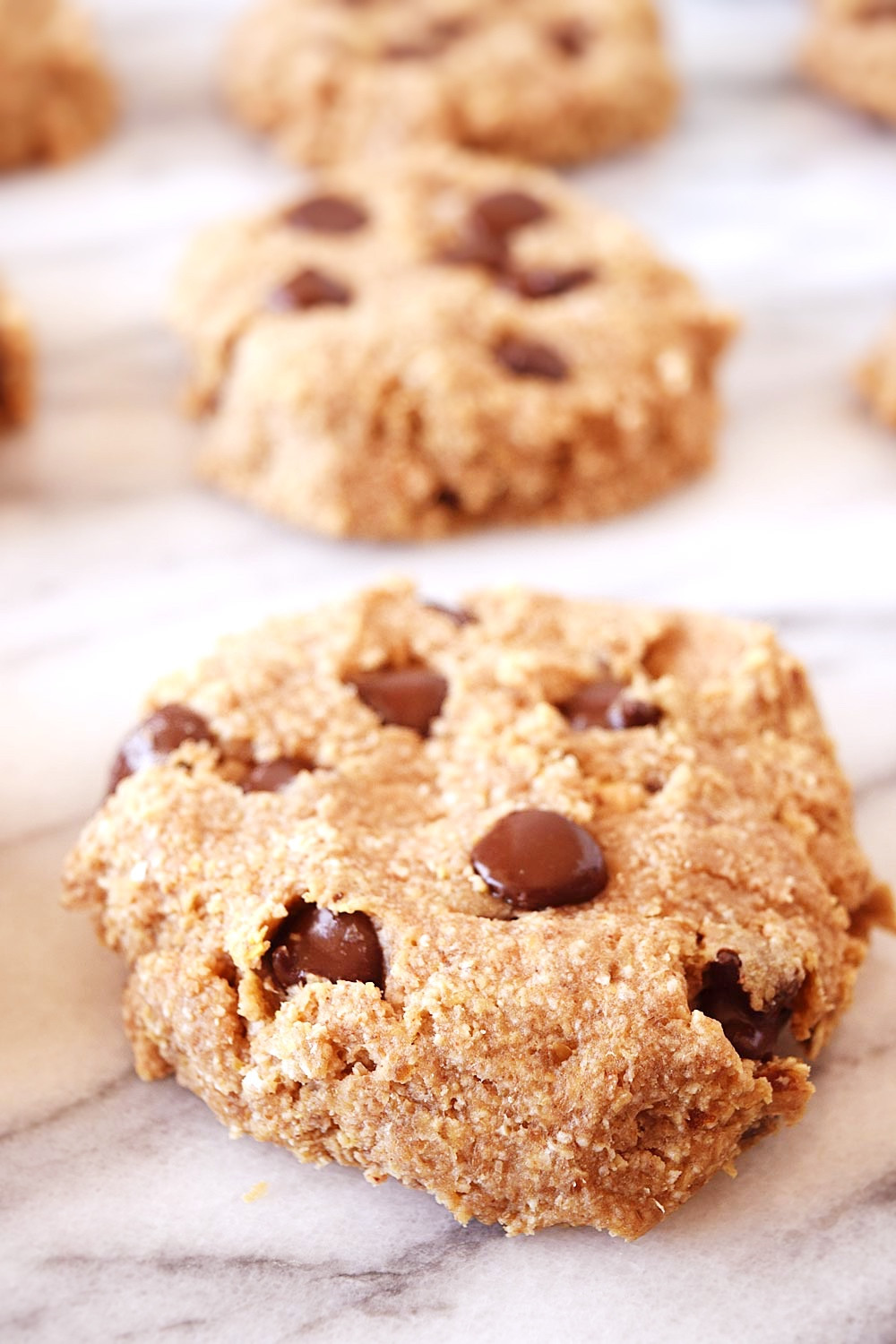 Almond Butter Chocolate Chip Cookies
 Vegan Almond Butter Chocolate Chip Cookies Beaming Banana