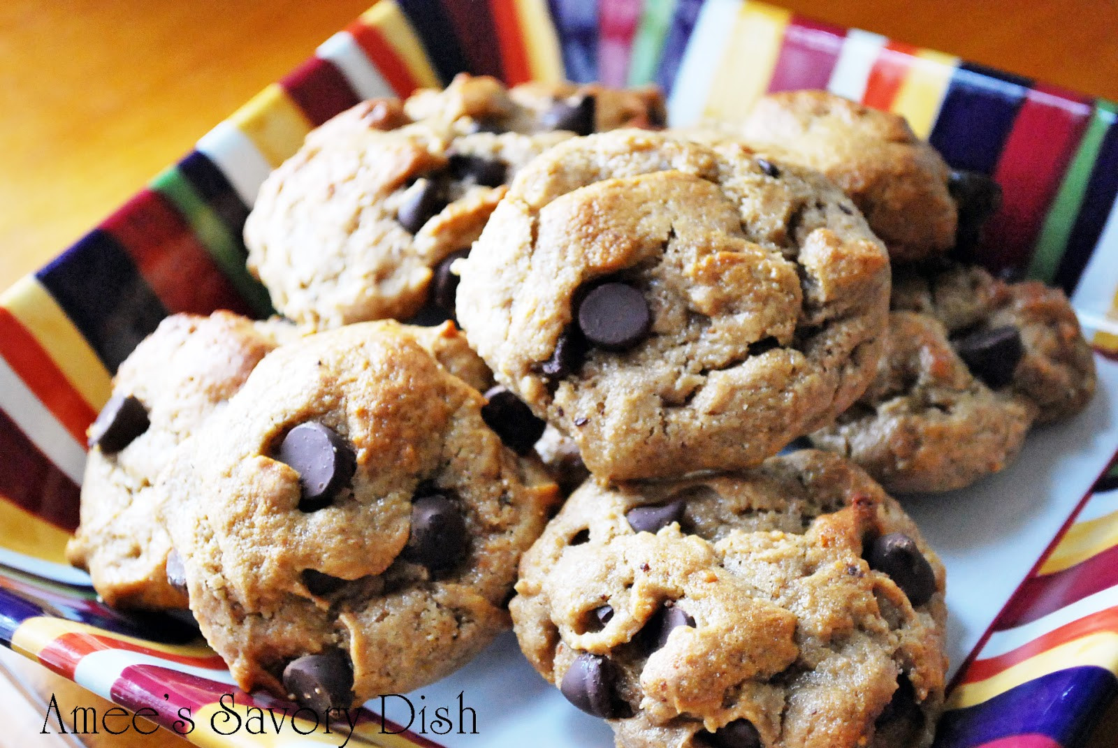 Almond Butter Chocolate Chip Cookies
 Almond Butter Chocolate Chip Cookies Amee s Savory Dish