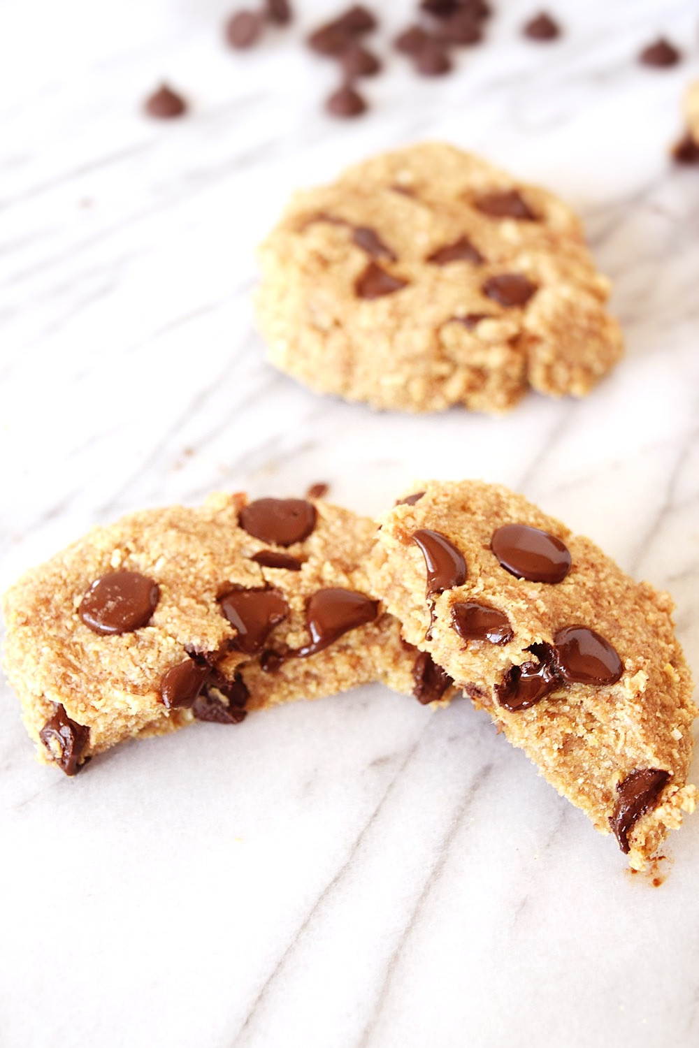 Almond Butter Chocolate Chip Cookies
 Vegan Almond Butter Chocolate Chip Cookies Beaming Banana