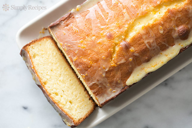 Almond Pound Cake
 Almond Pound Cake with Orange Glaze Recipe