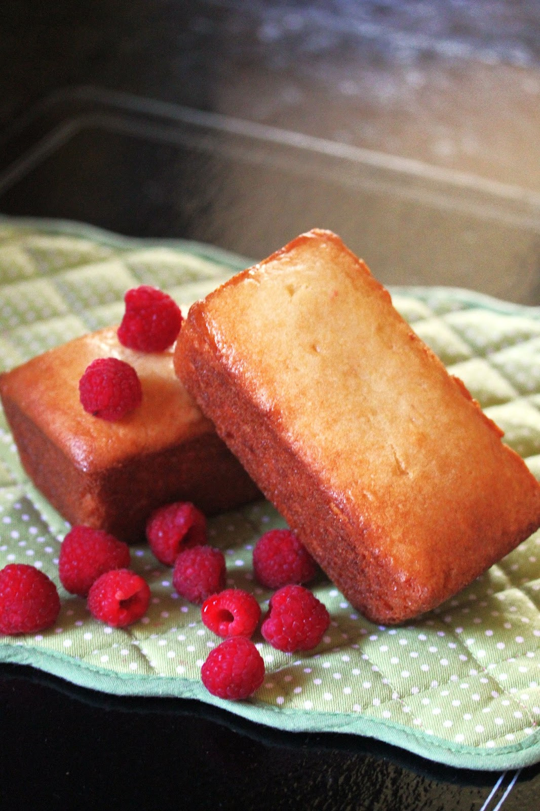 Almond Pound Cake
 Kitchen Grrrls Vegan food blog with lots of beautiful