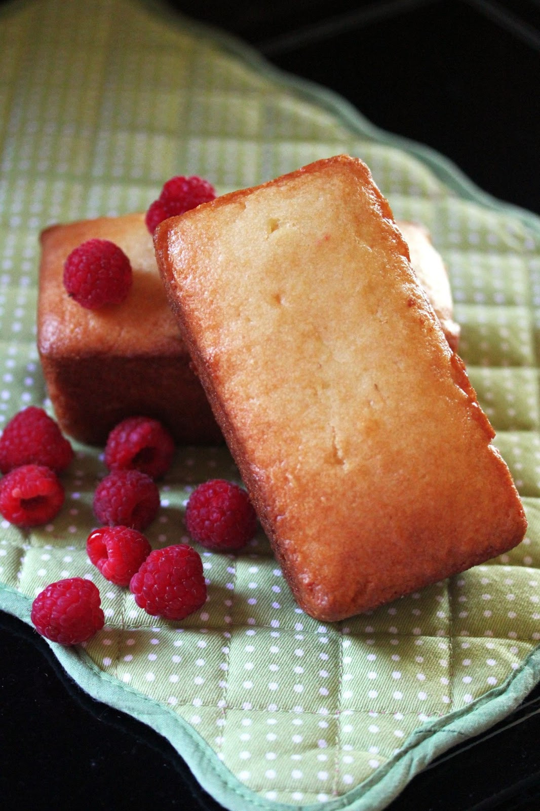 Almond Pound Cake
 Kitchen Grrrls Vegan food blog with lots of beautiful