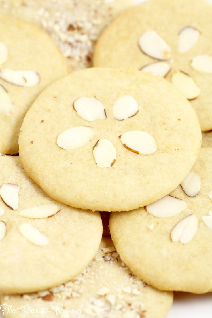 Almond Sugar Cookies
 Almond Brown Sugar Sand Dollar Cookies