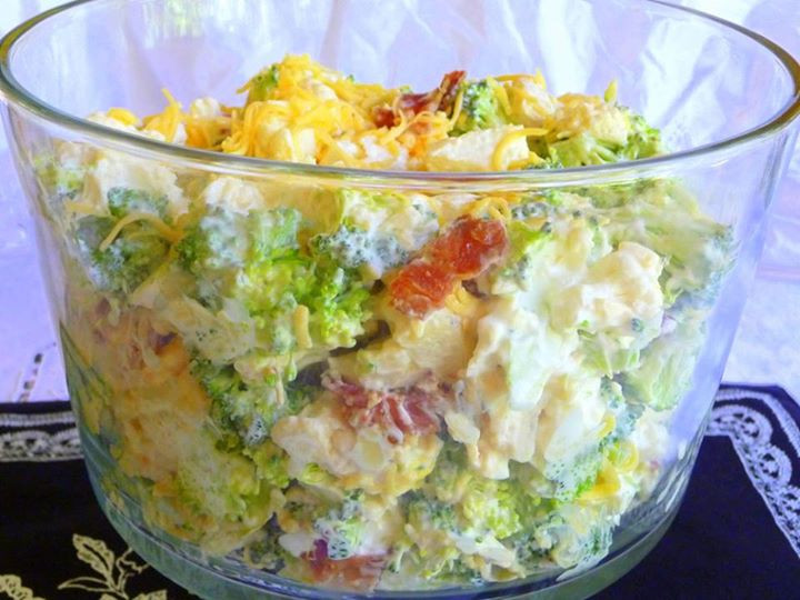 Amish Broccoli Salad
 Amish Broccoli Salad