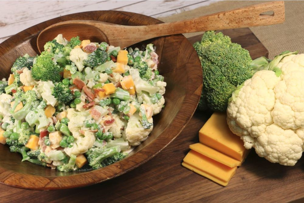 Amish Broccoli Salad
 Amish Style Broccoli Salad