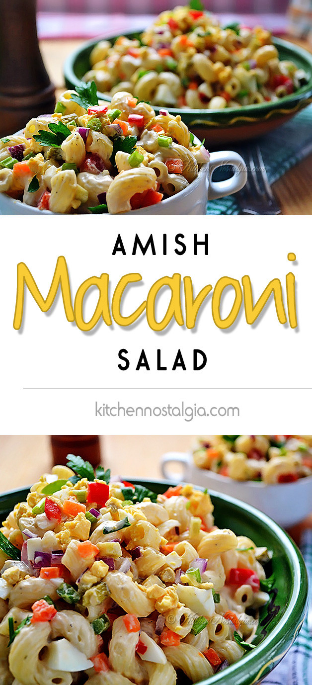 Amish Macaroni Salad
 Amish Macaroni Salad