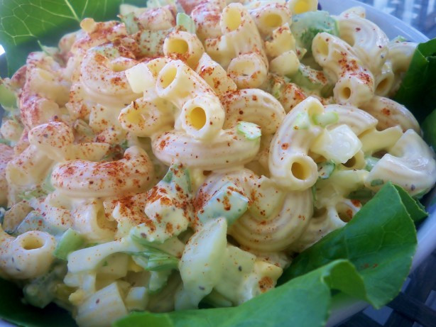 Amish Macaroni Salad
 Sweet Amish Macaroni Salad Done My Way Recipe Food