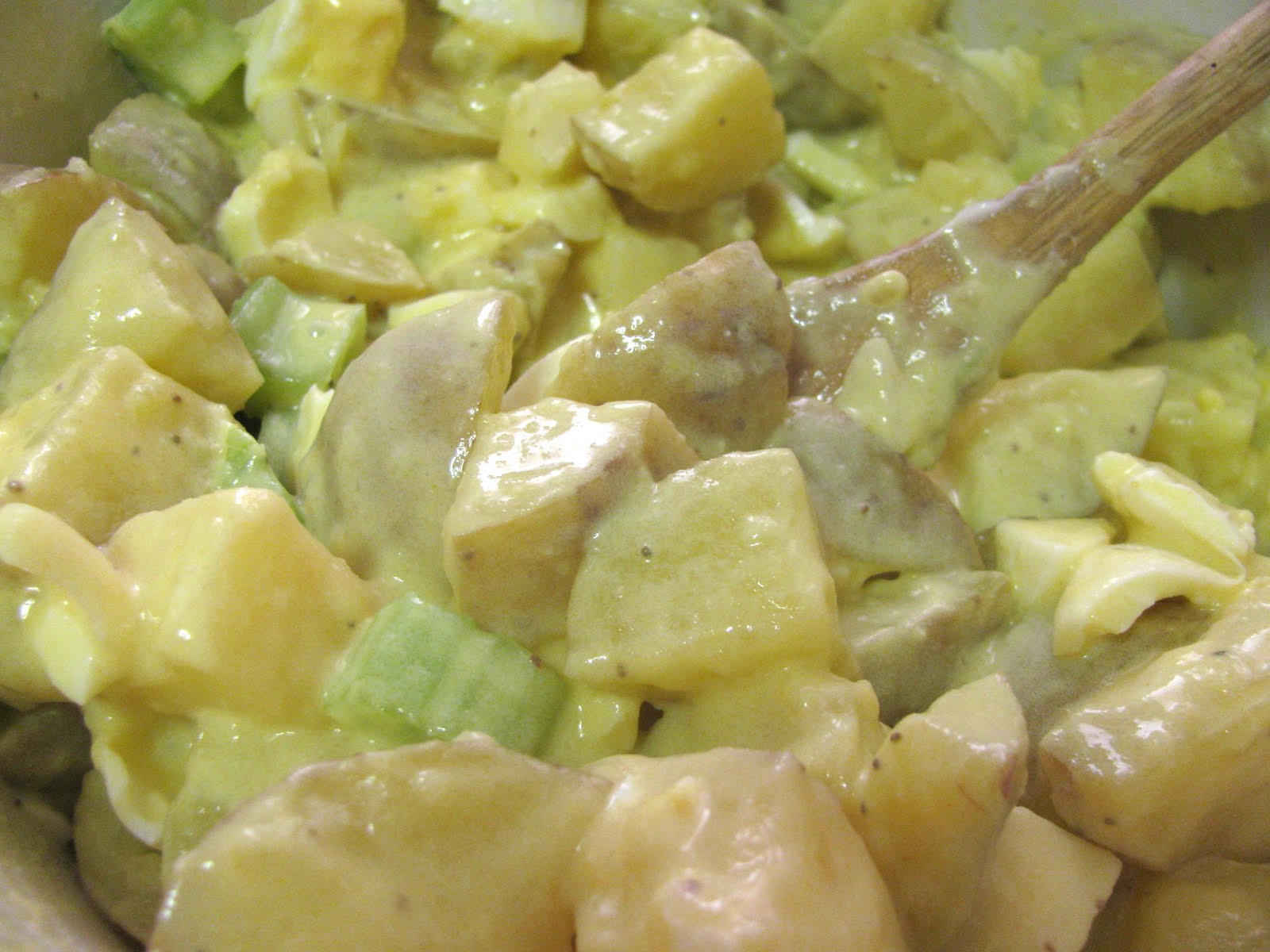 Amish Potato Salad
 Norah s Menus and Recipes Amish Potato Salad