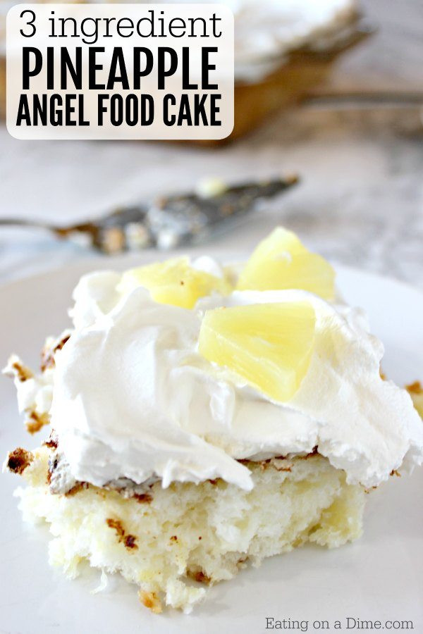 Angel Food Cake And Pineapples
 2 Ingre nts Pineapple Angel Food Cake Recipe Eating on